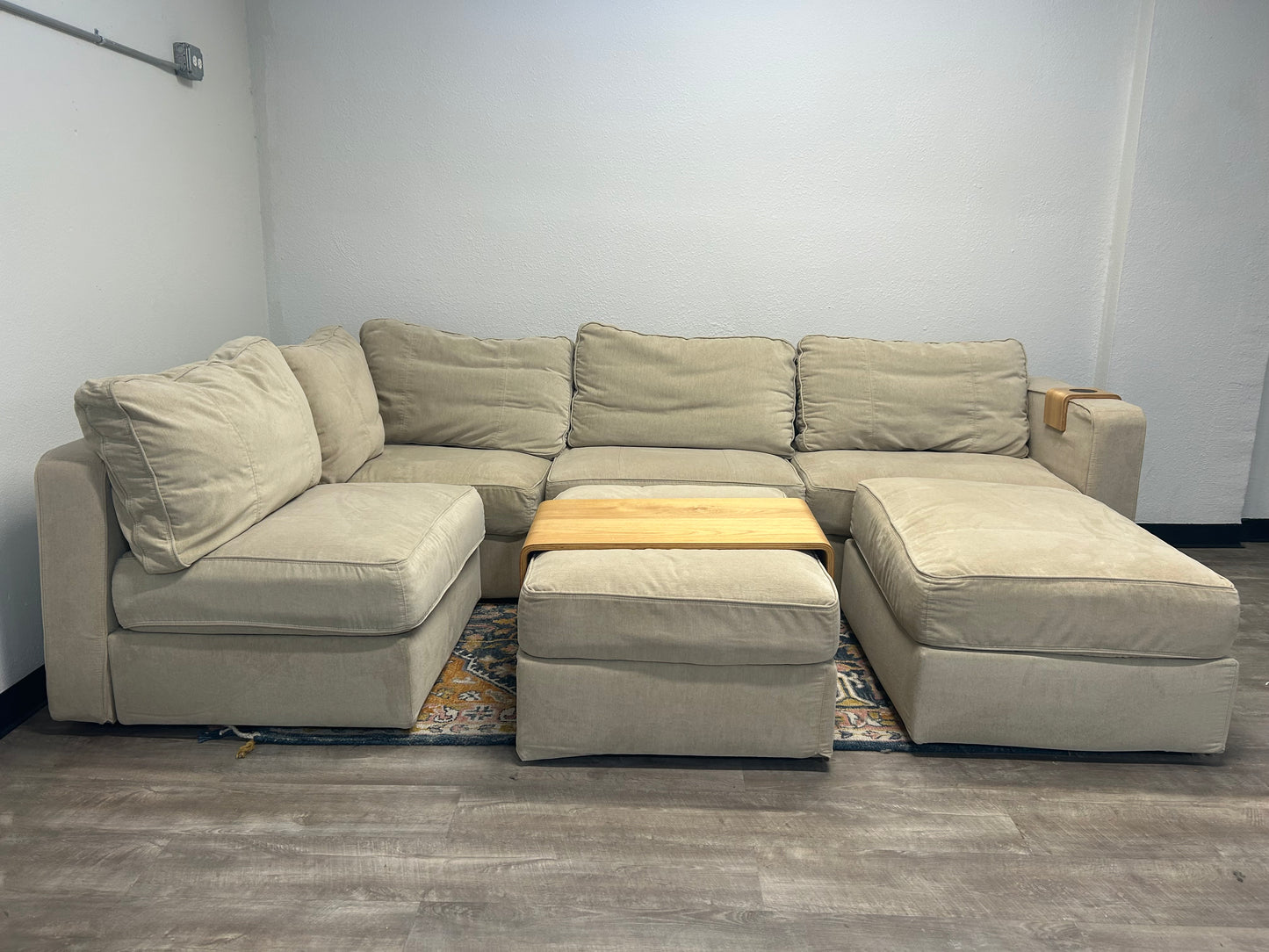 Large Beige LoveSac Sectional