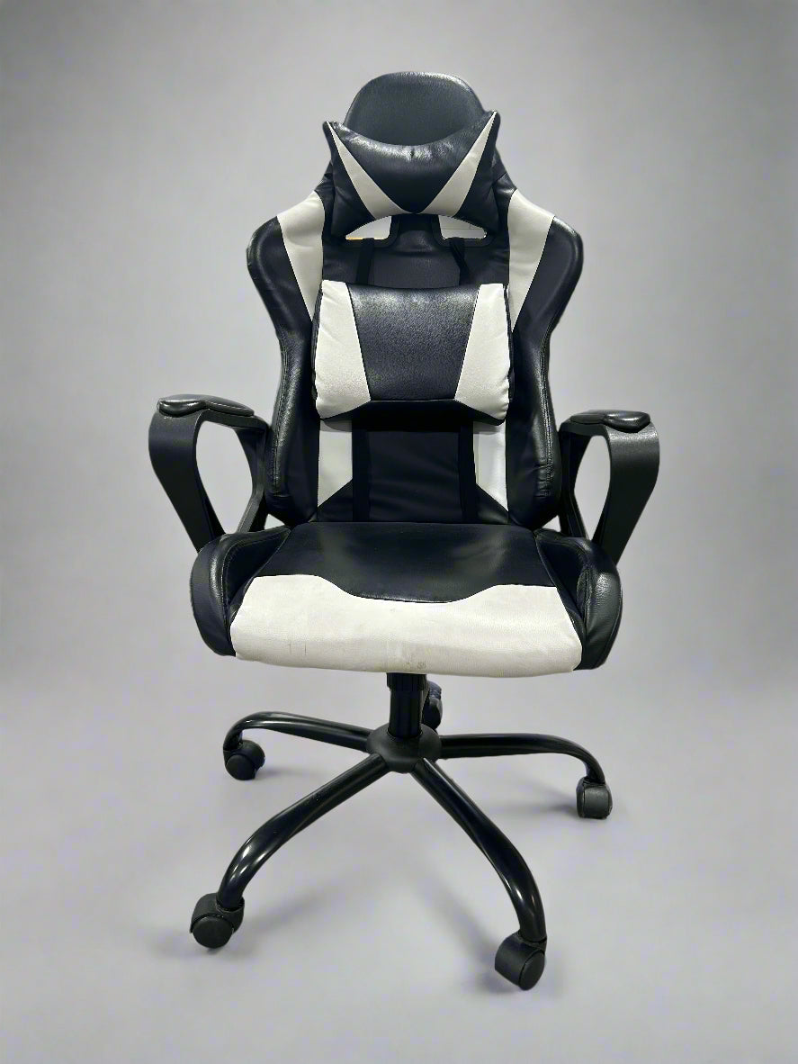 Black Leather Gaming Chair