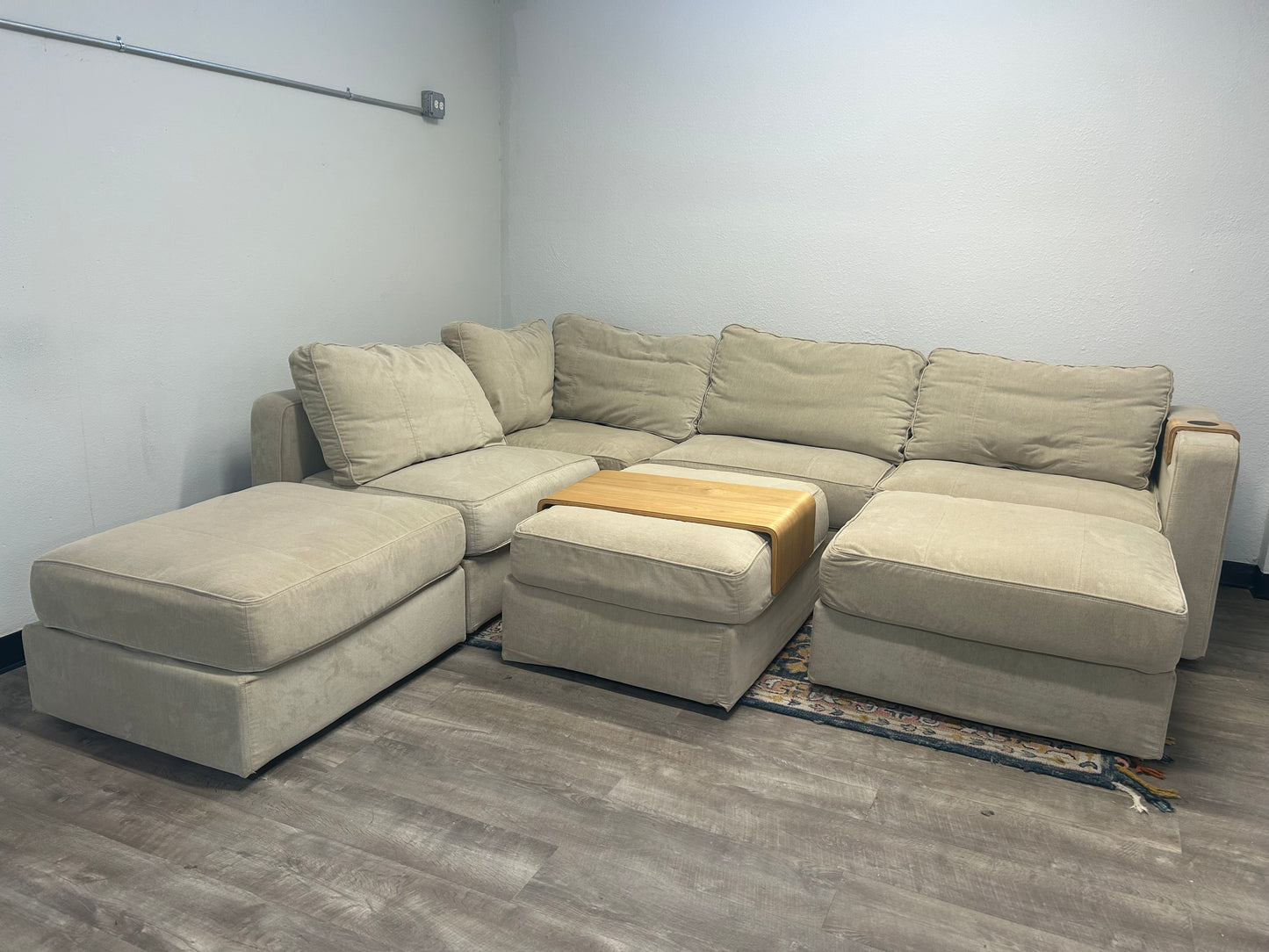 Large Beige LoveSac Sectional