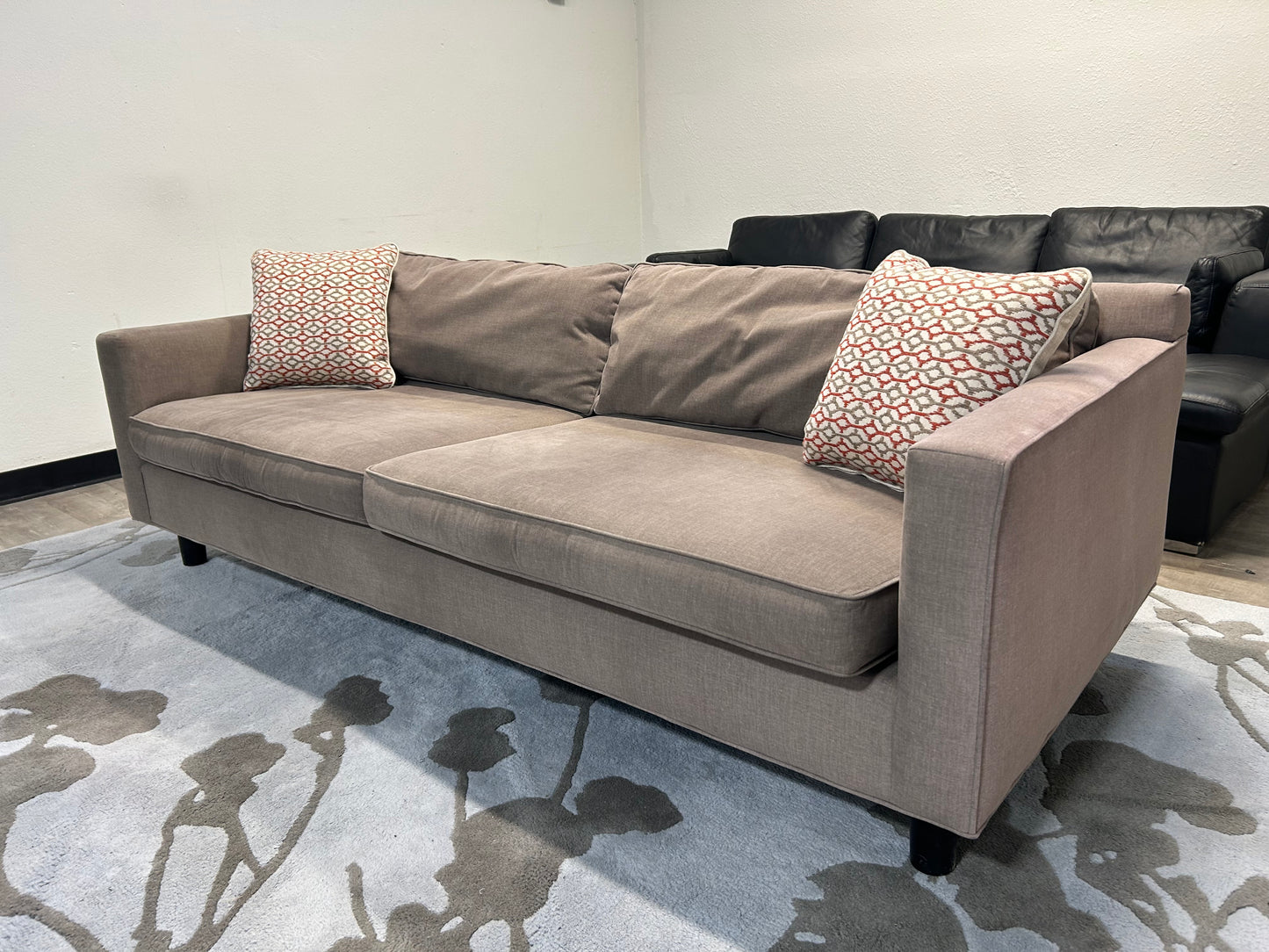 Mitchell Gold + Bob Williams Gray Modern Sofa