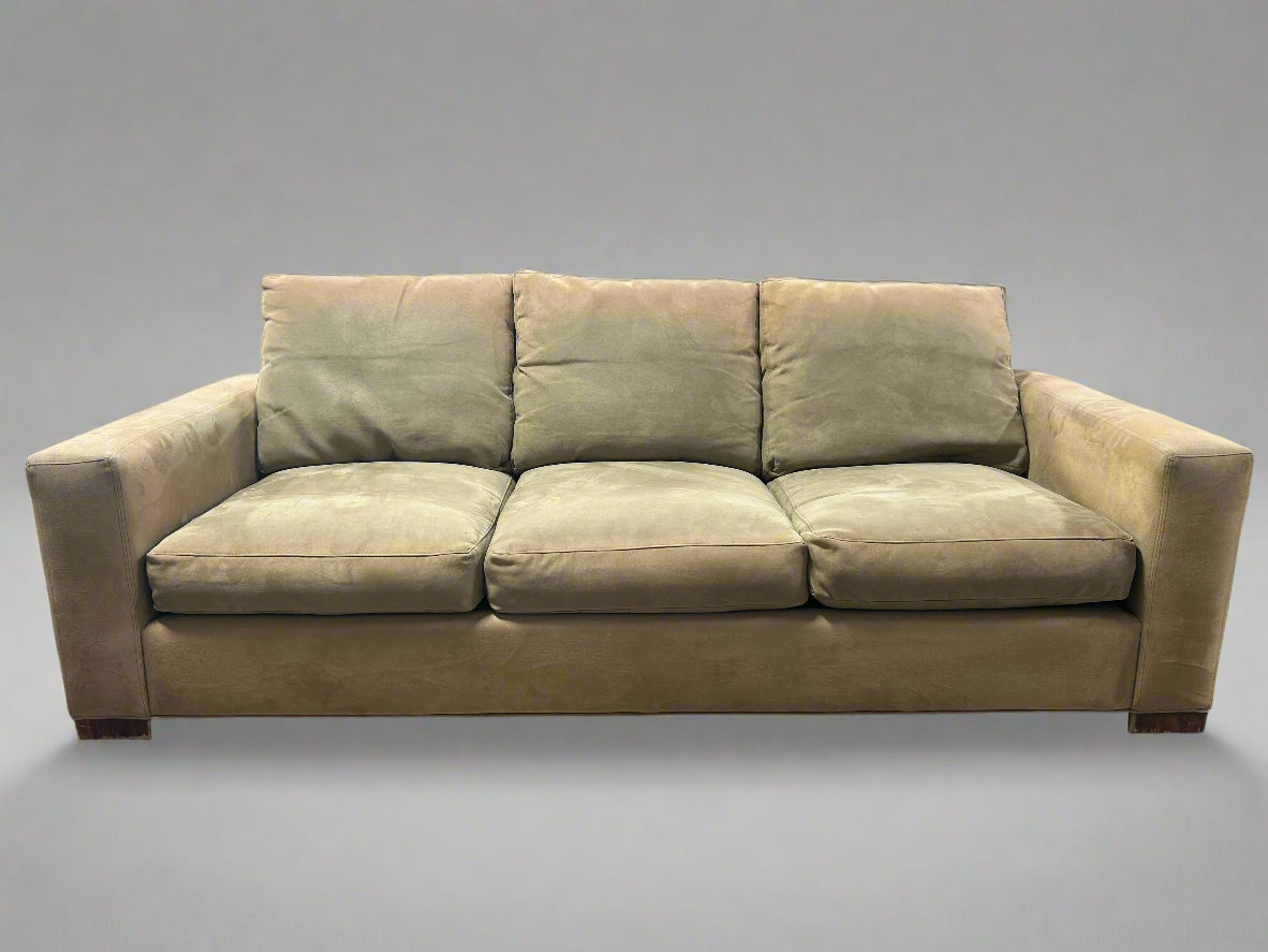 Room & Board Beige 88” Metro Sofa