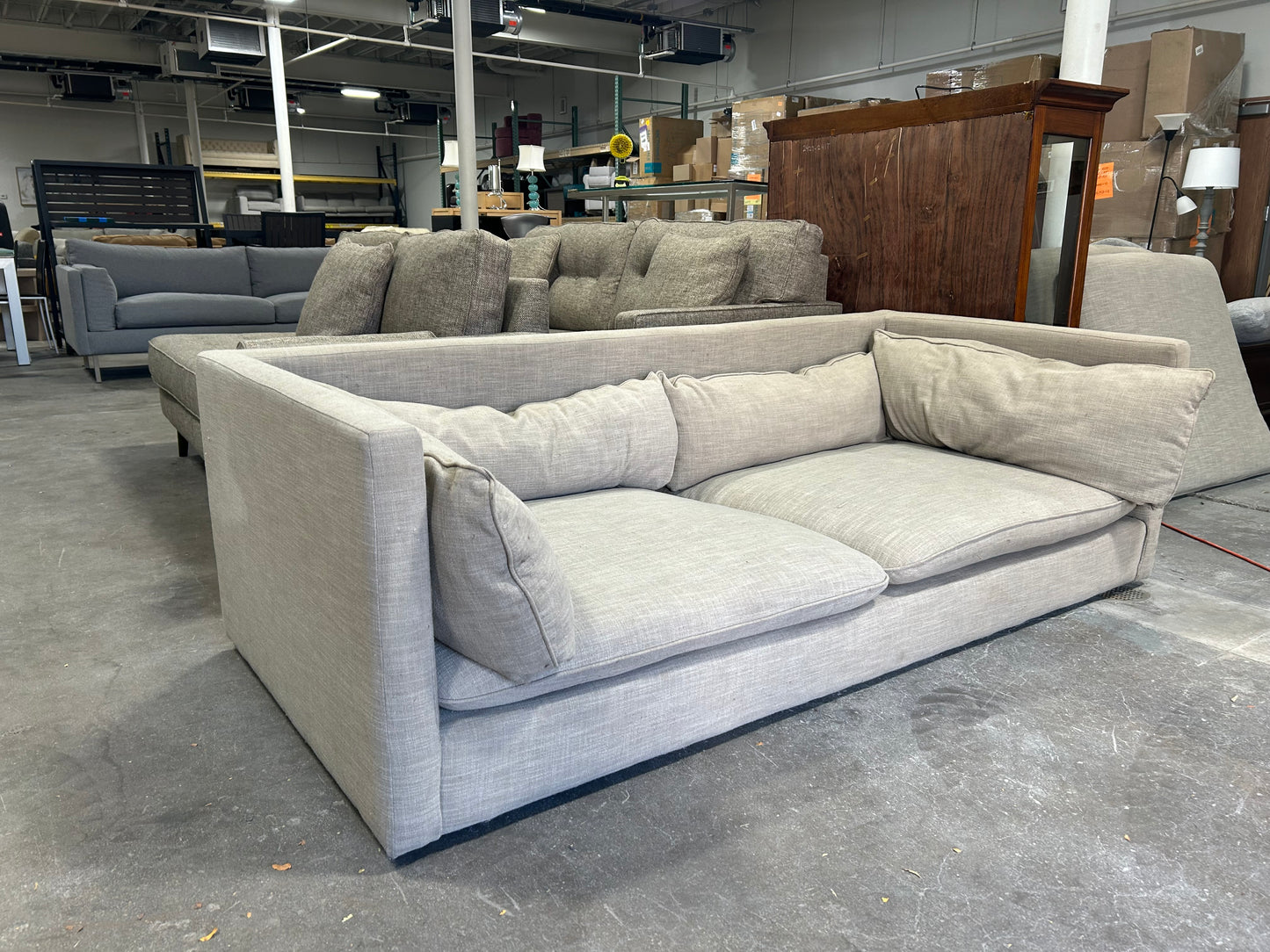 Four Hands Beige Cloud Sofa