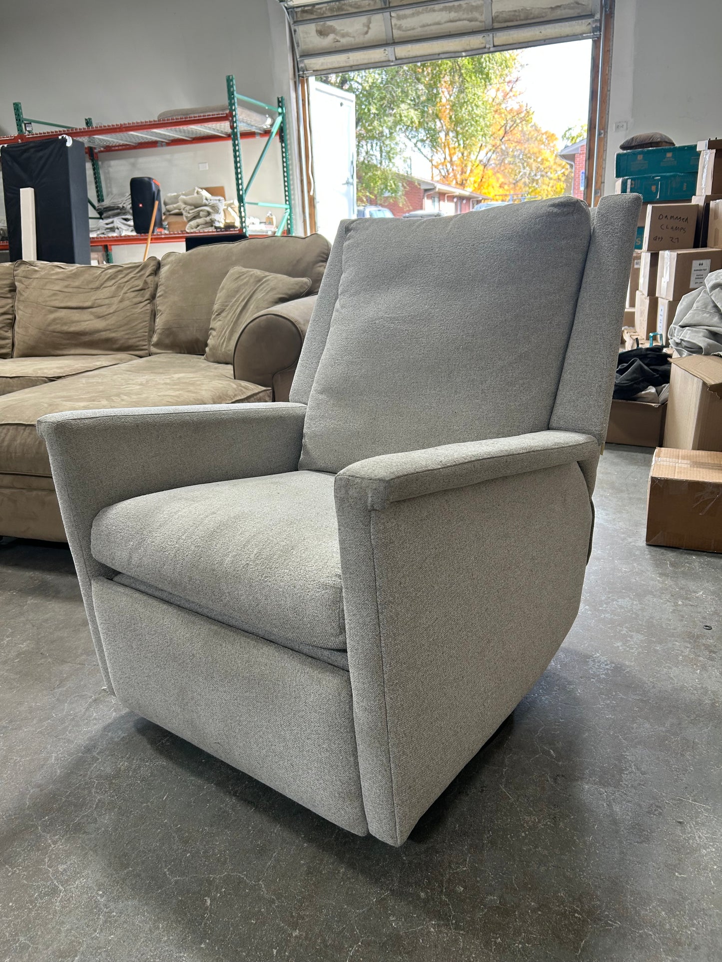 Pottery Barn Swivel Glider Recliner