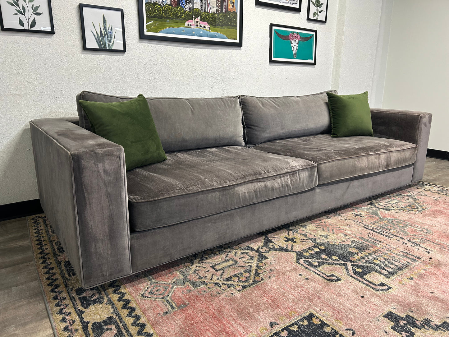 Russell Wilson’s Restoration Hardware Maddox Sofa