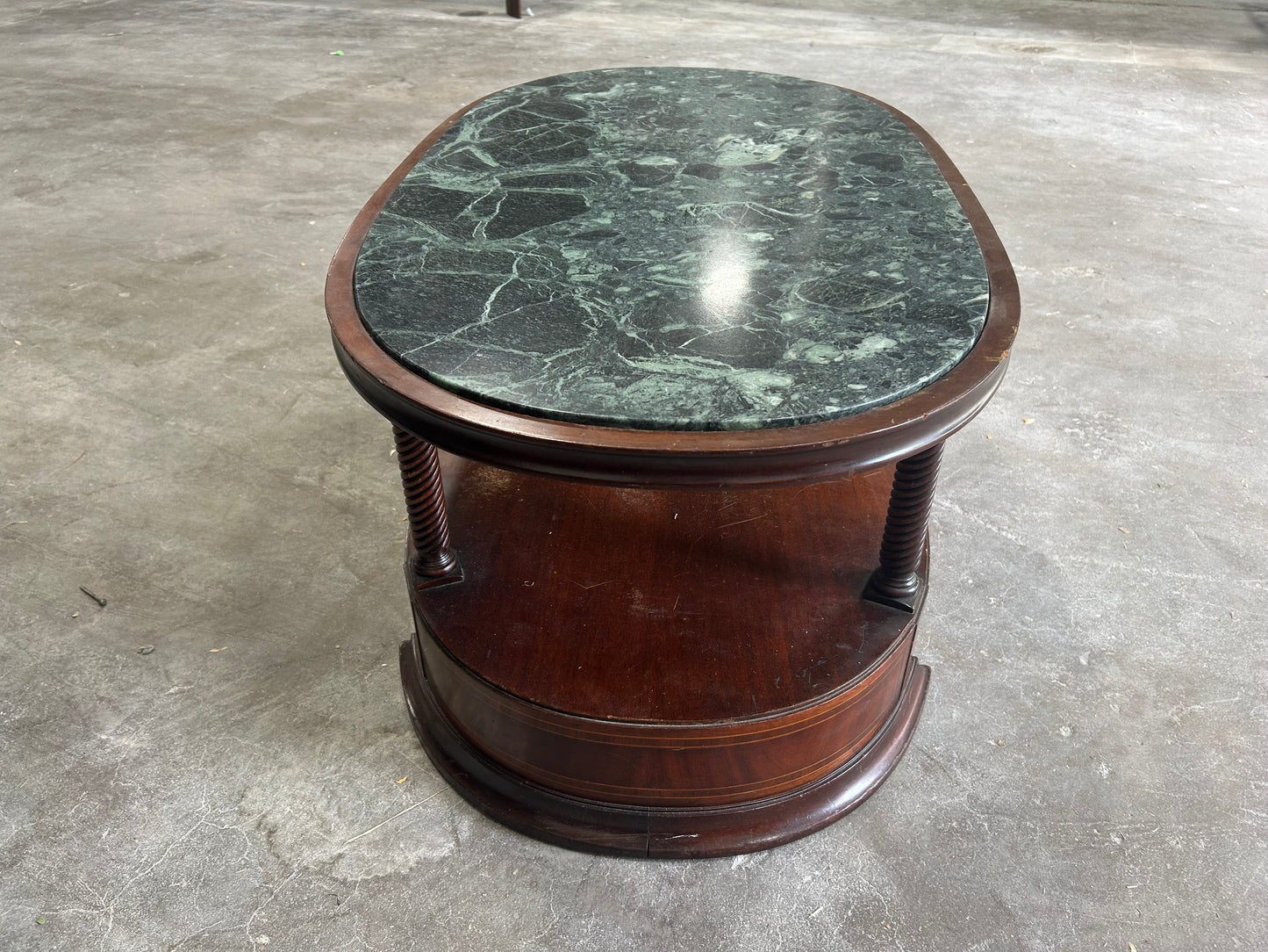 Beryl Stone & Wood Coffee Table