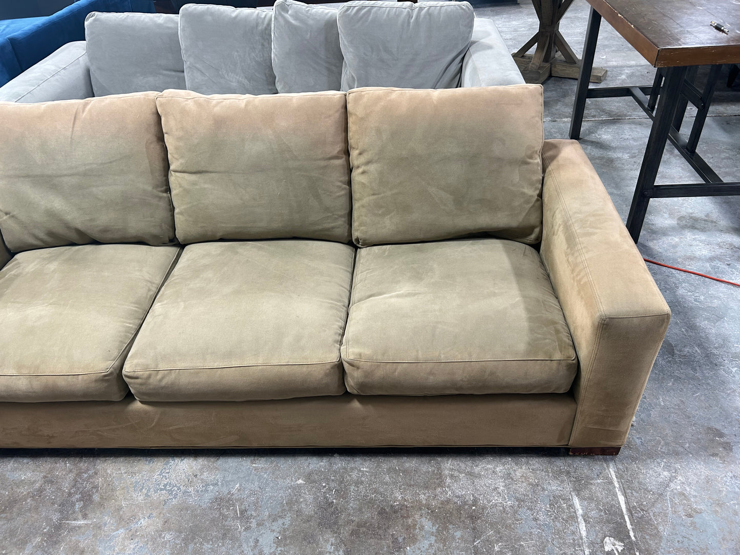 Room & Board Beige 88” Metro Sofa