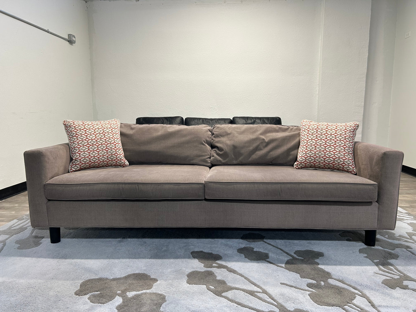 Mitchell Gold + Bob Williams Gray Modern Sofa
