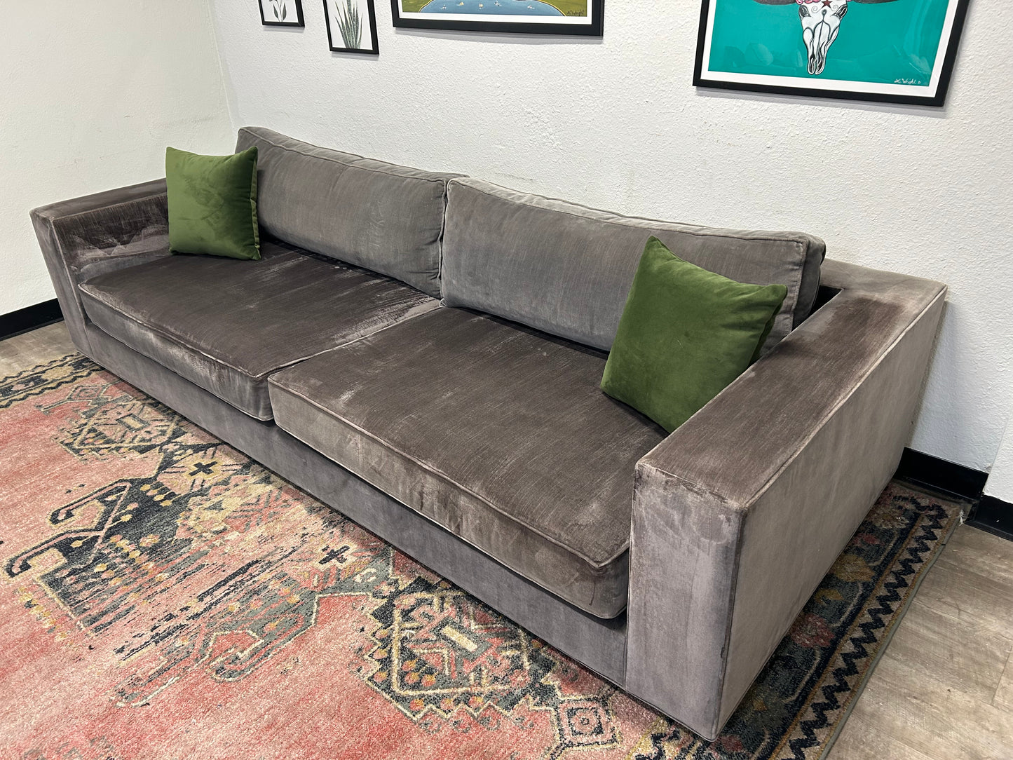 Russell Wilson’s Restoration Hardware Maddox Sofa
