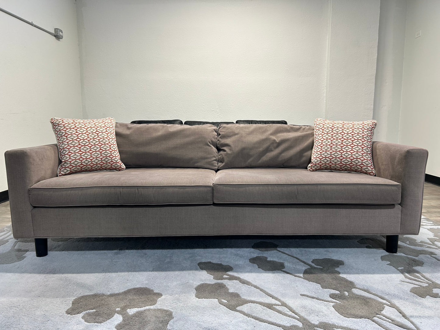 Mitchell Gold + Bob Williams Gray Modern Sofa