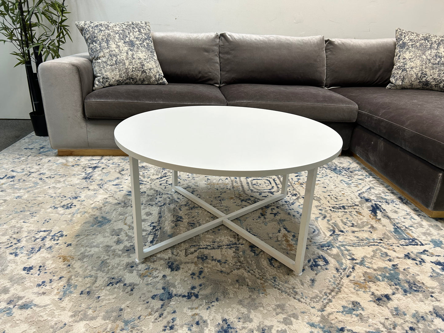 Contemporary White Coffee Table