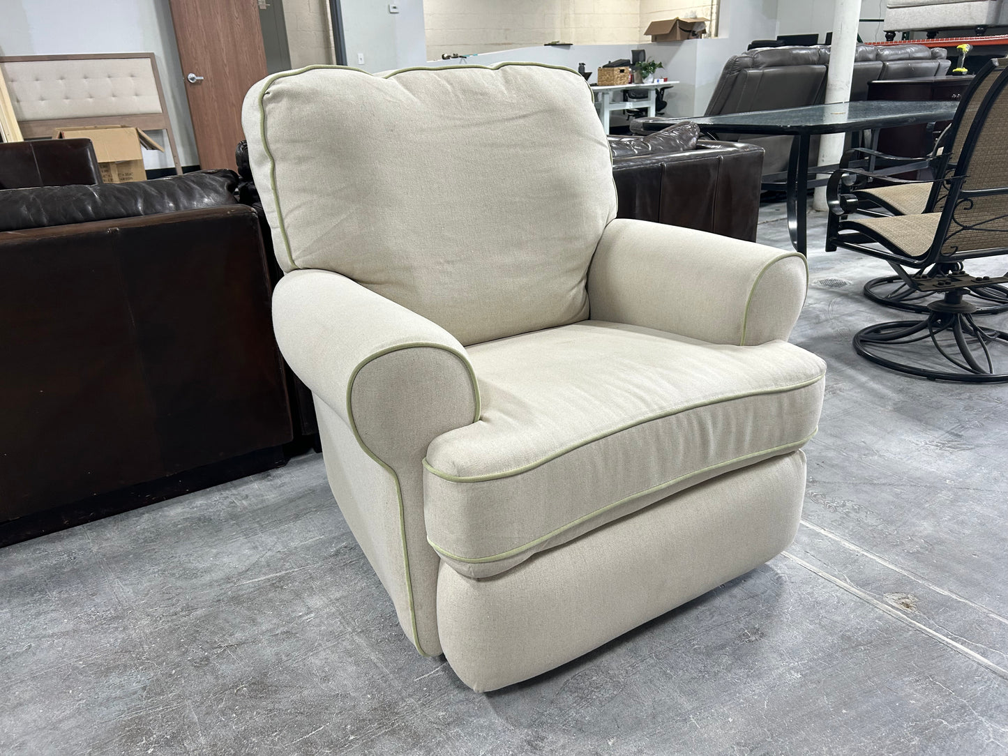 Off-White Glider Chair