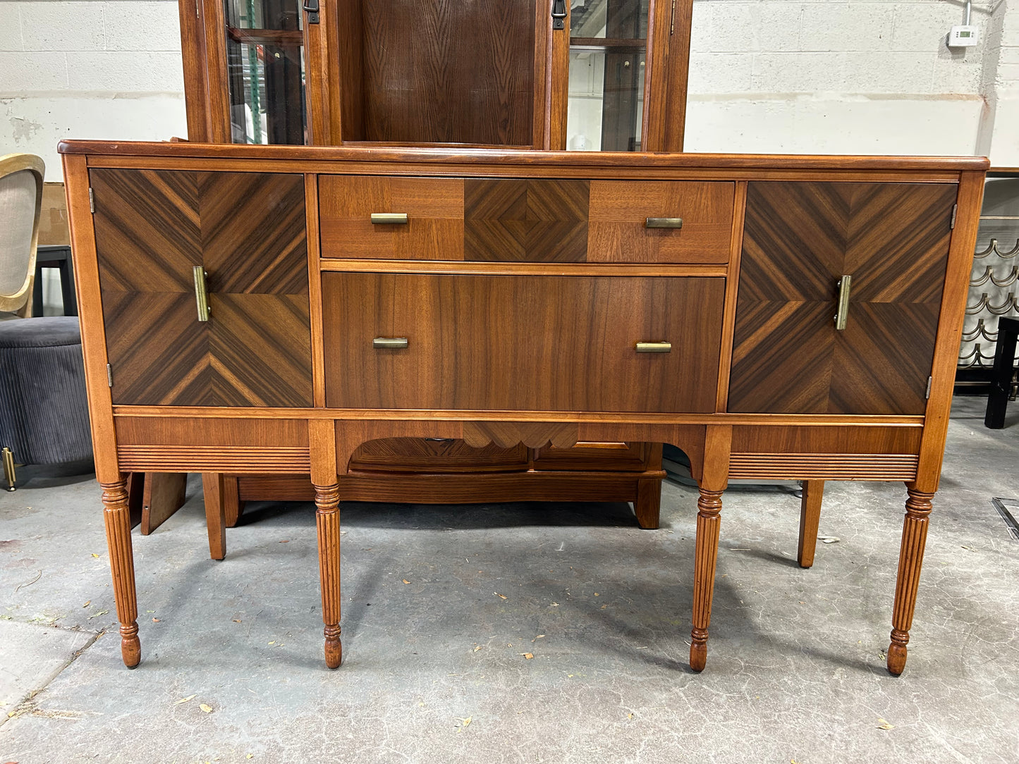 Wooden MCM Sideboard
