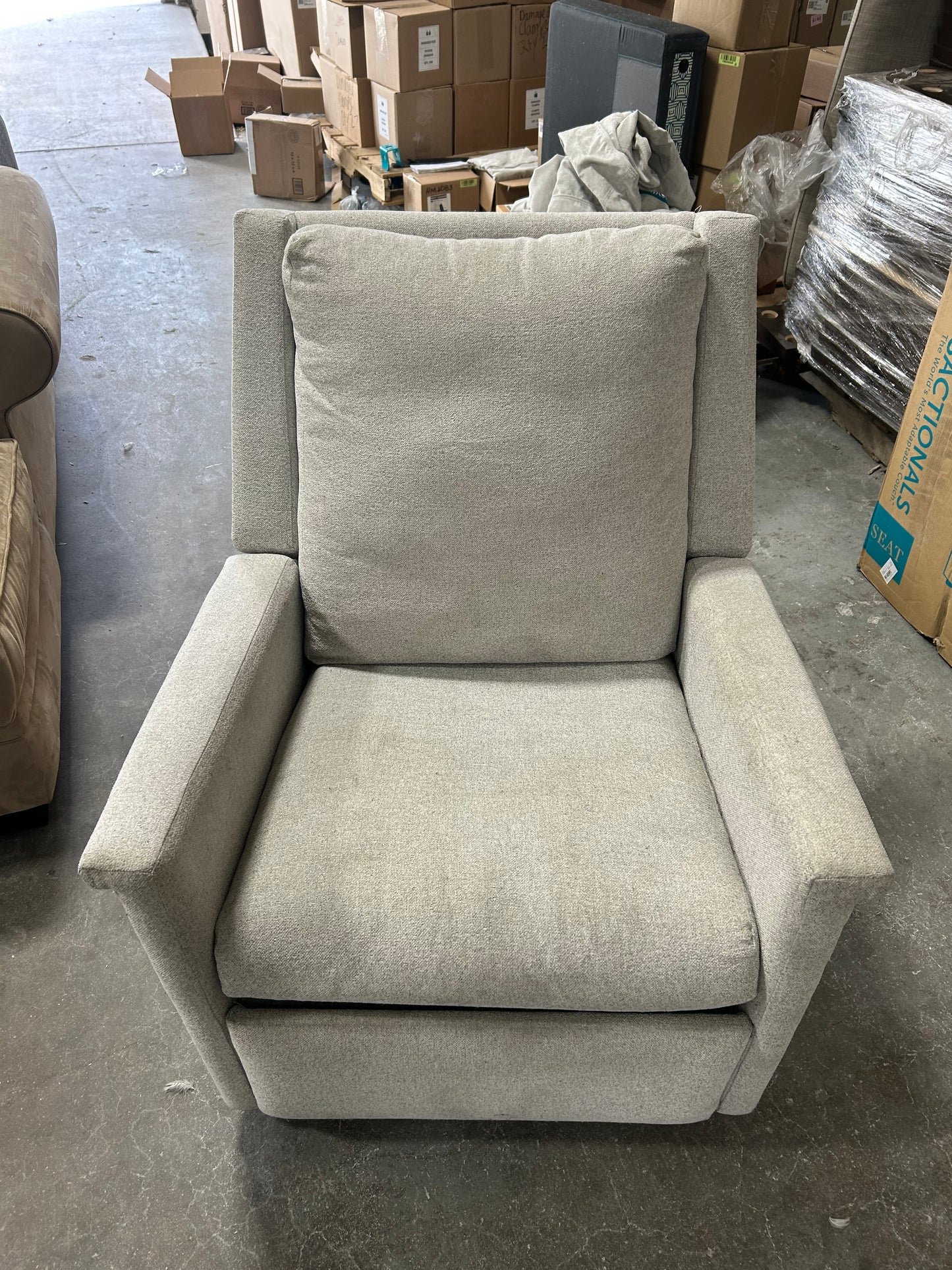 Pottery Barn Swivel Glider Recliner
