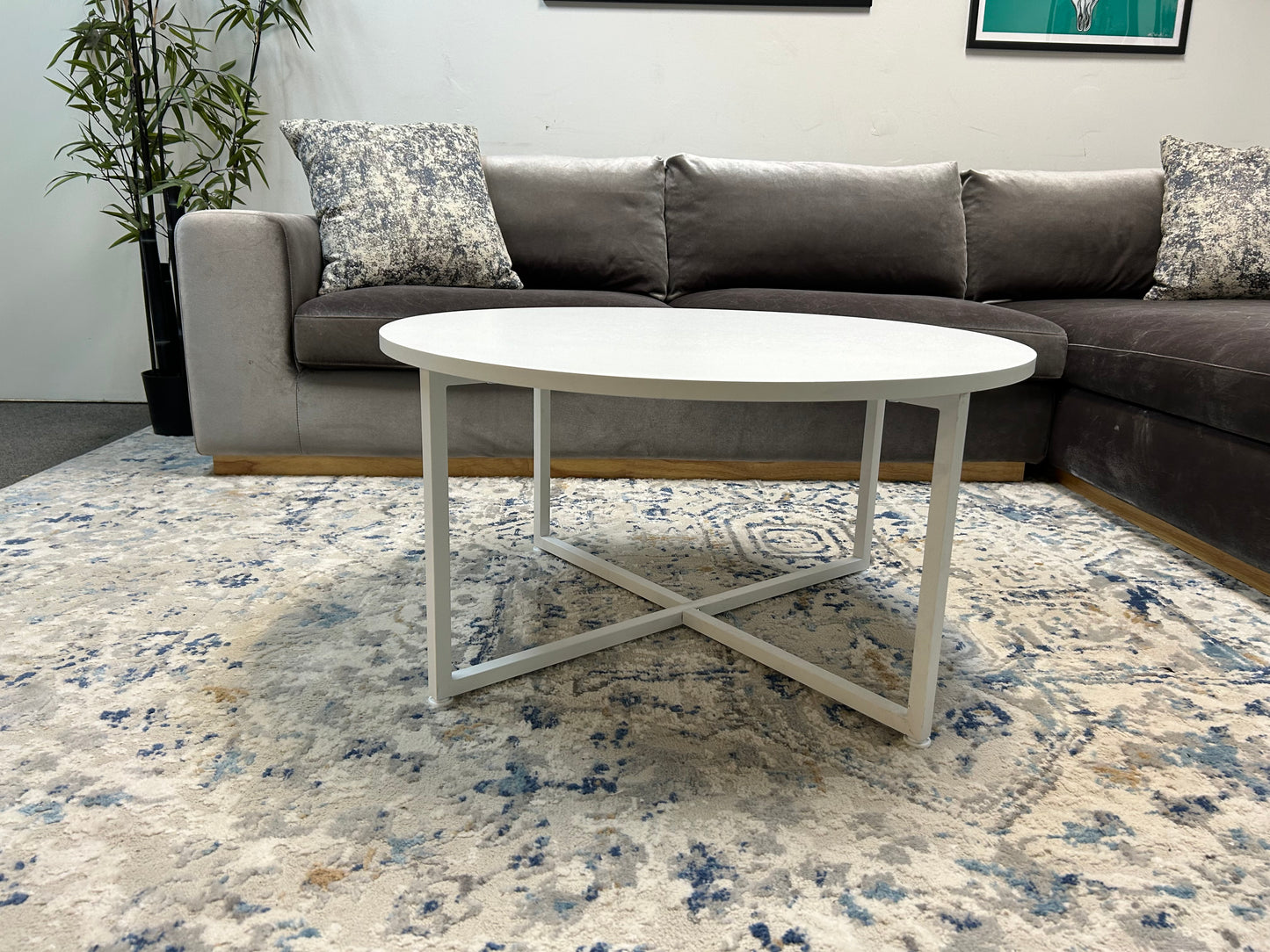 Contemporary White Coffee Table