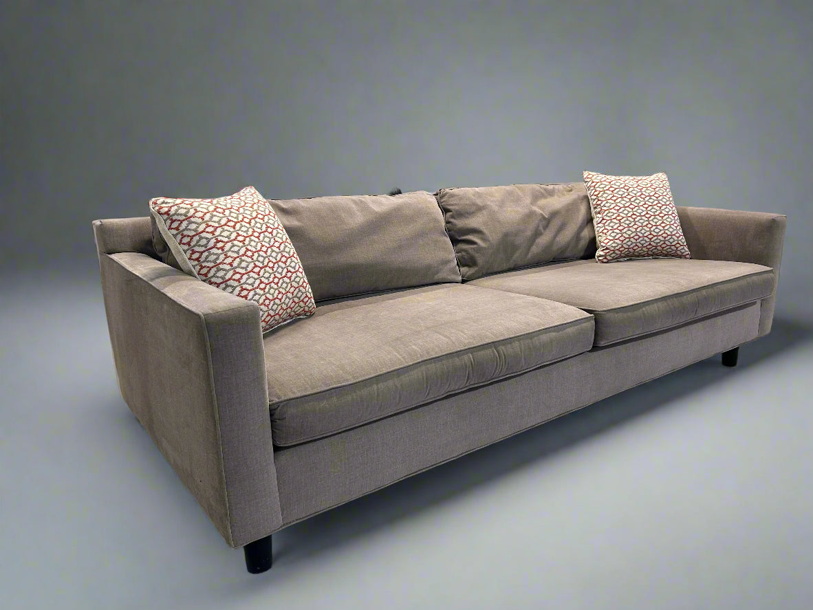 Mitchell Gold + Bob Williams Gray Modern Sofa