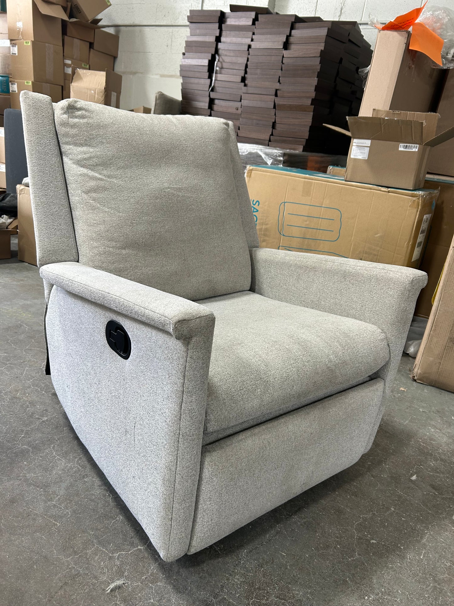 Pottery Barn Swivel Glider Recliner