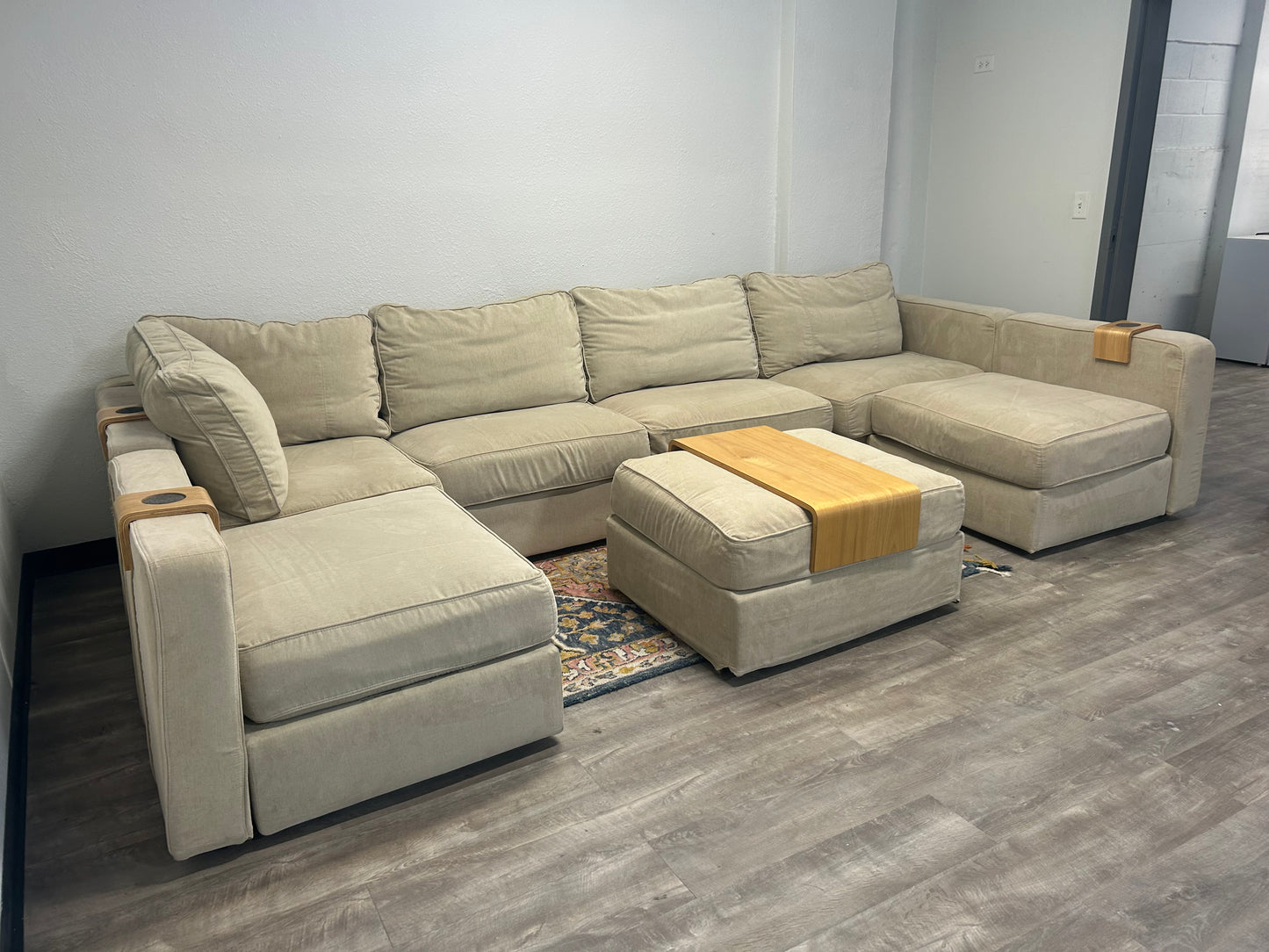 Large Beige LoveSac Sectional