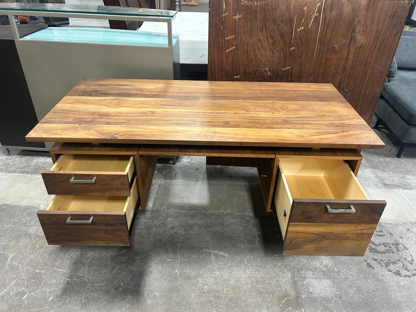 Crate & Barrel MCM Clyburn Executive Desk