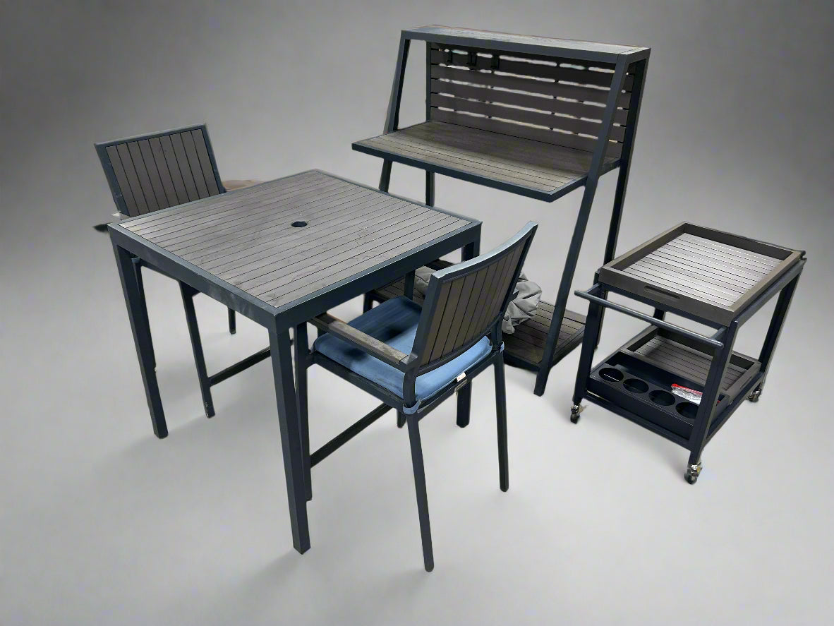 Crate & Barrel 5-Pc Outdoor Patio Set