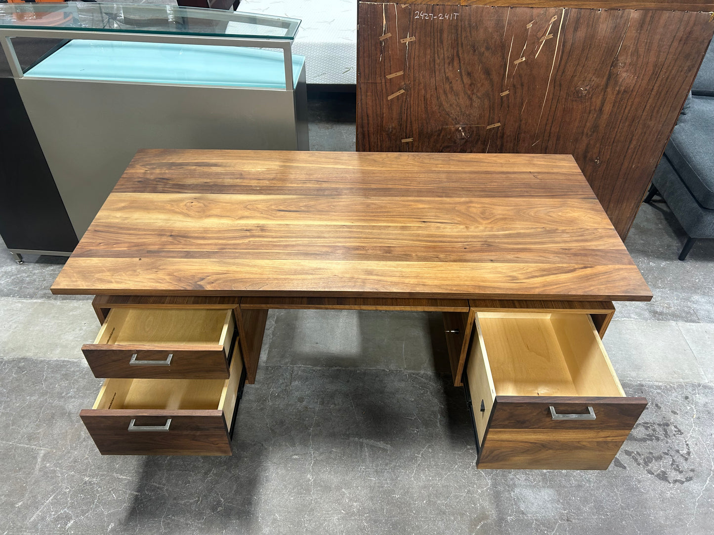 Crate & Barrel MCM Clyburn Executive Desk