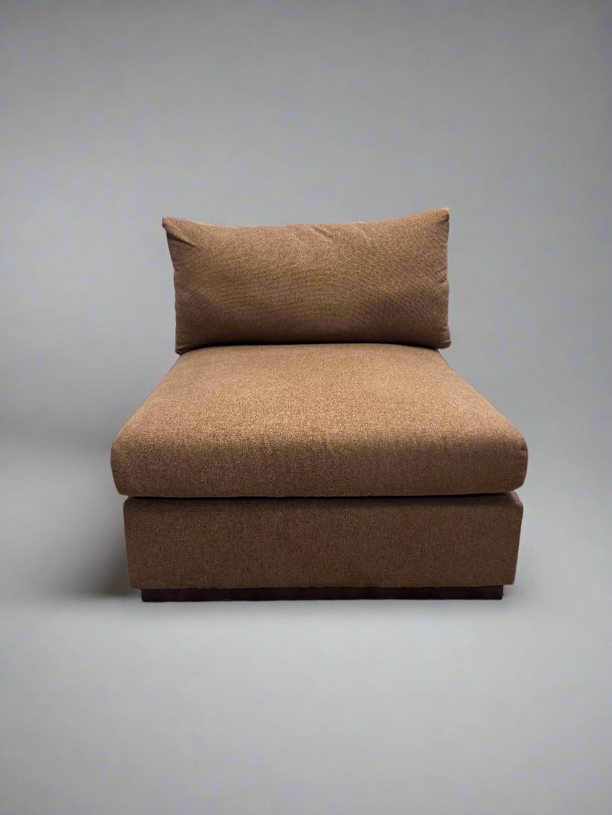 BRAND-NEW Brown Joybird Armless Chair