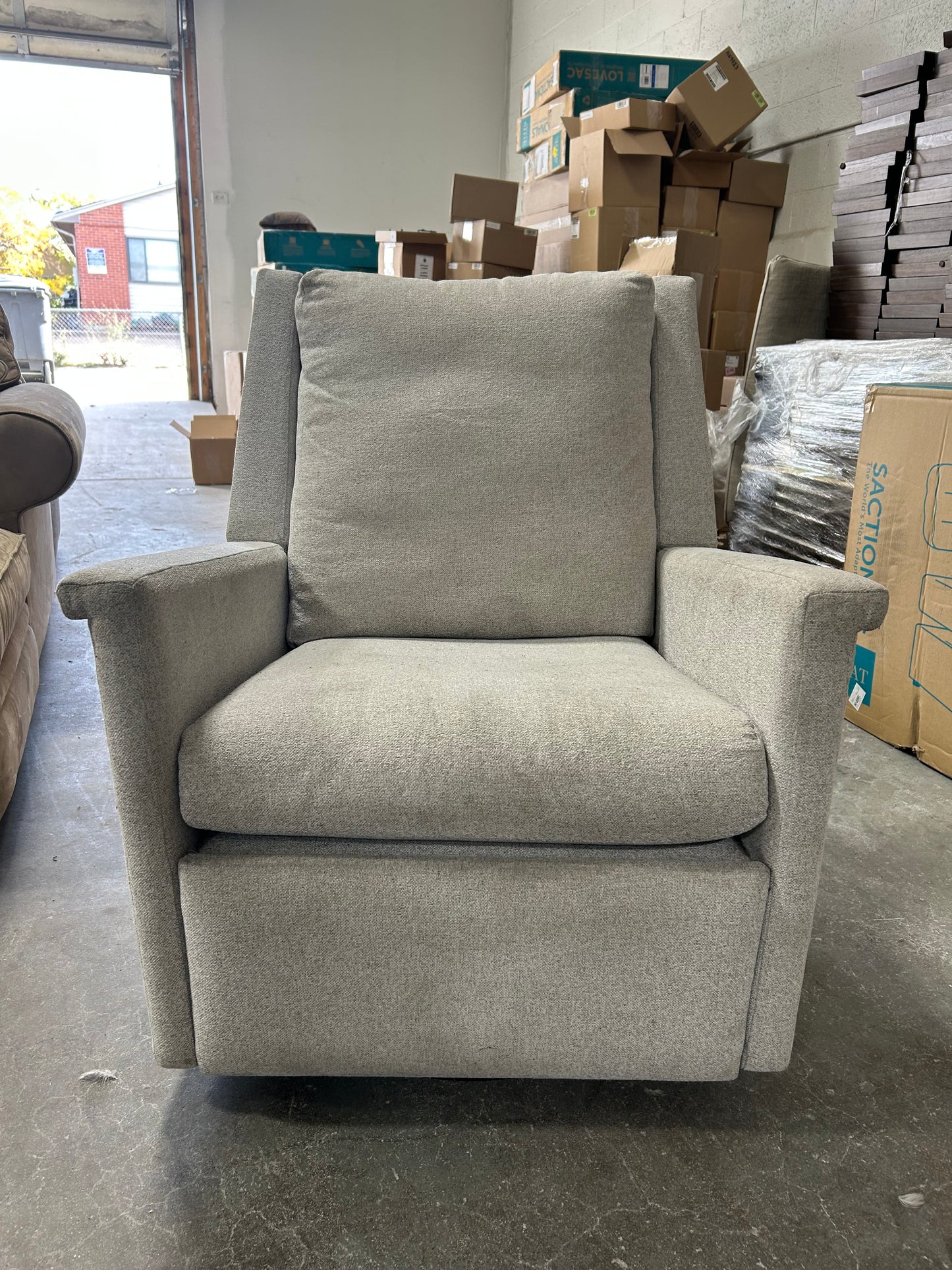 Pottery Barn Swivel Glider Recliner