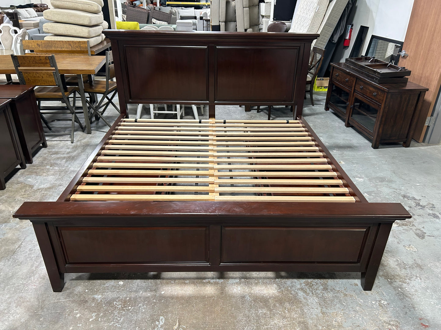 Pottery Barn Hudson King Bed Frame With Storage