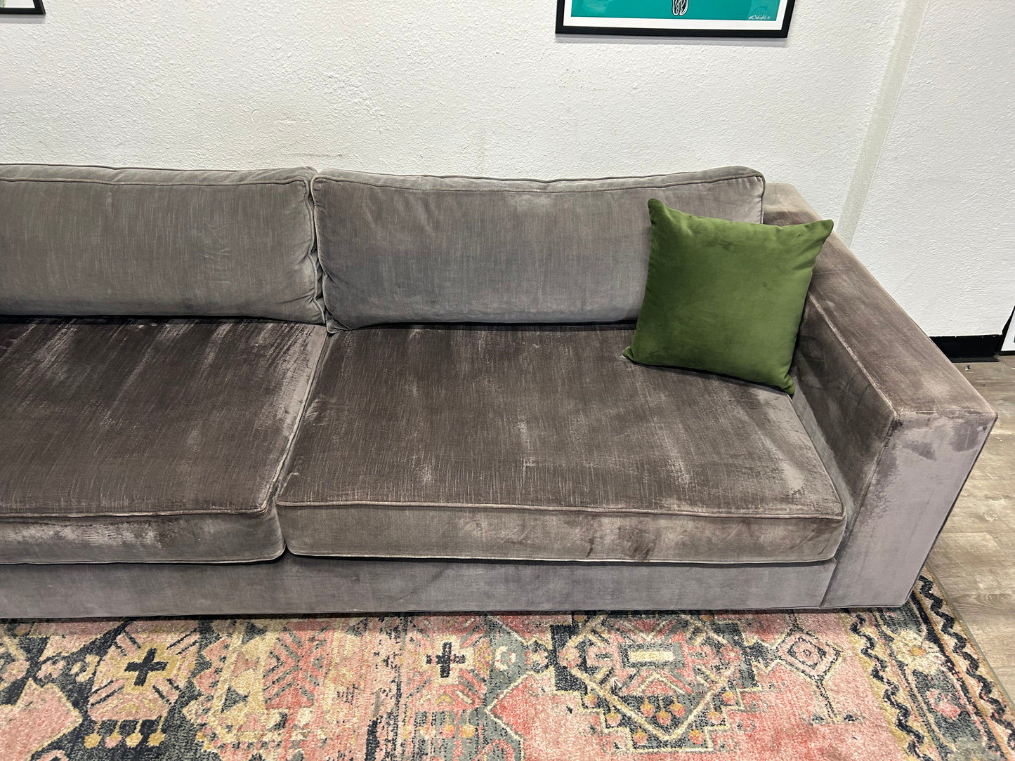 Russell Wilson’s Restoration Hardware Maddox Sofa