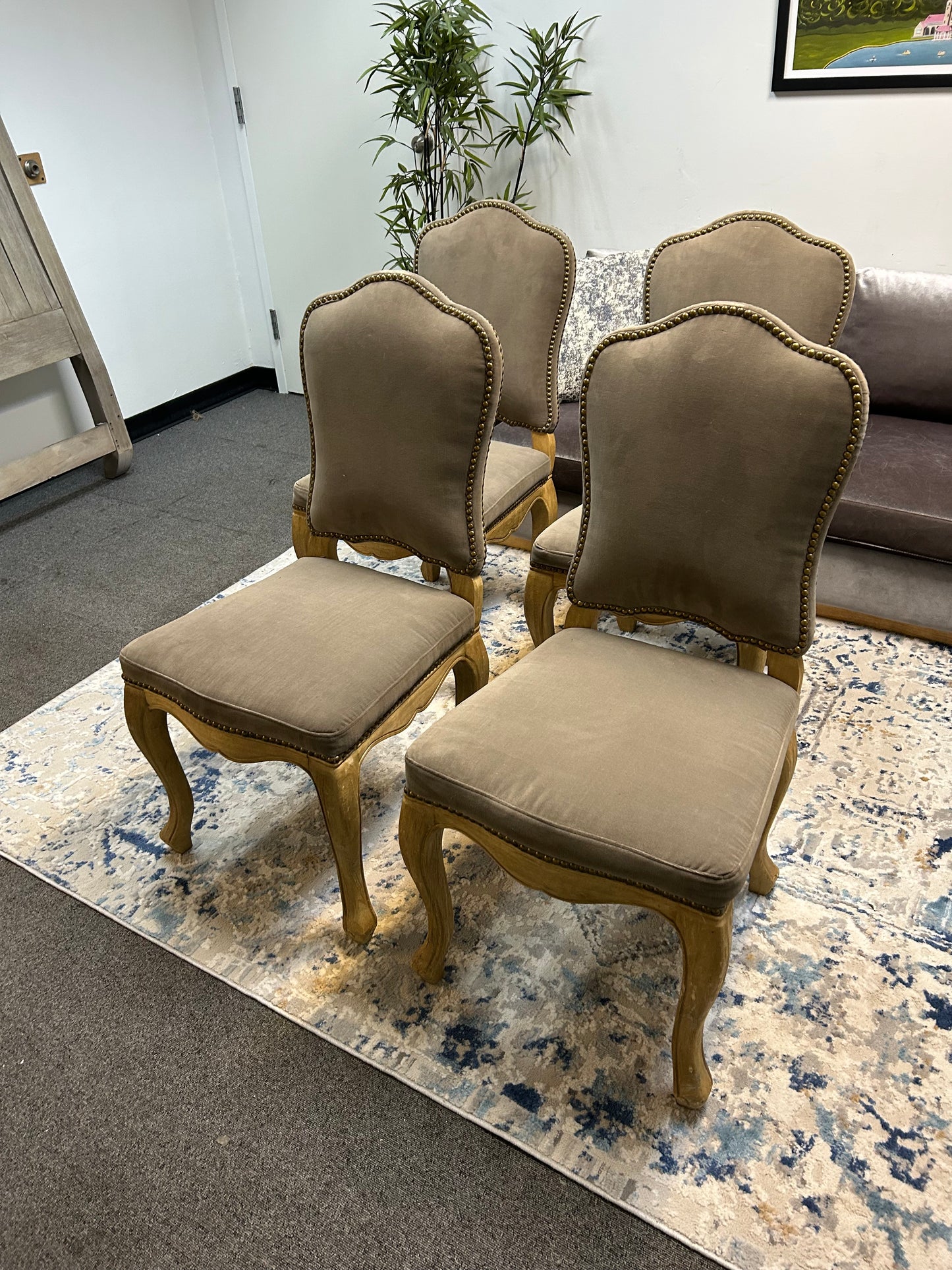 4-Piece Baxton Studio Rosalie Dinig Chair Set