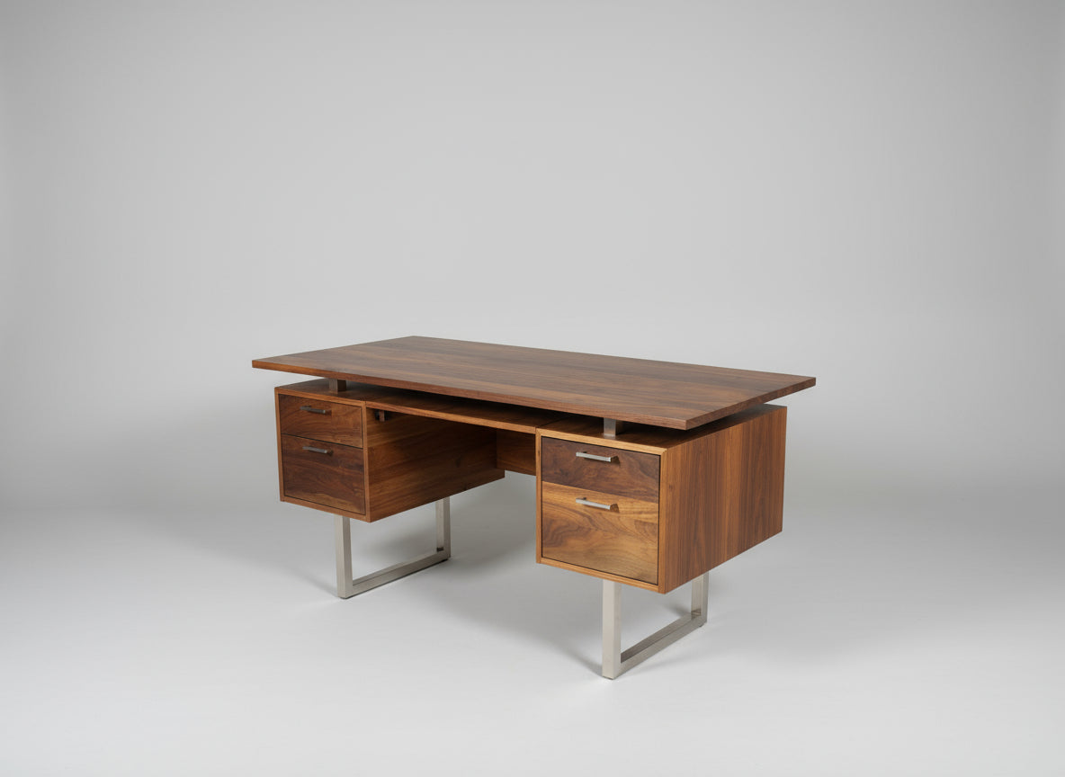 Crate & Barrel MCM Clyburn Executive Desk