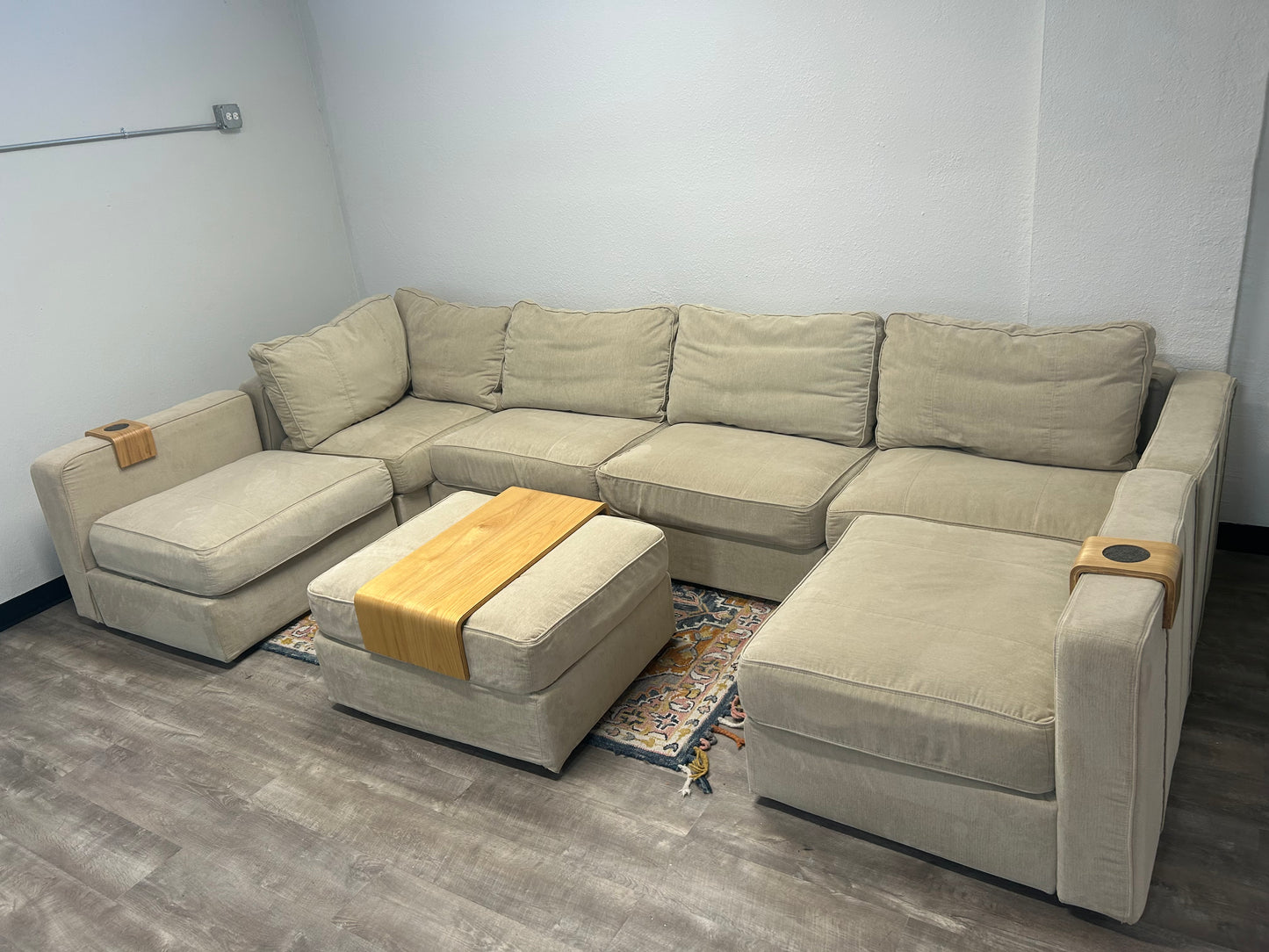 Large Beige LoveSac Sectional
