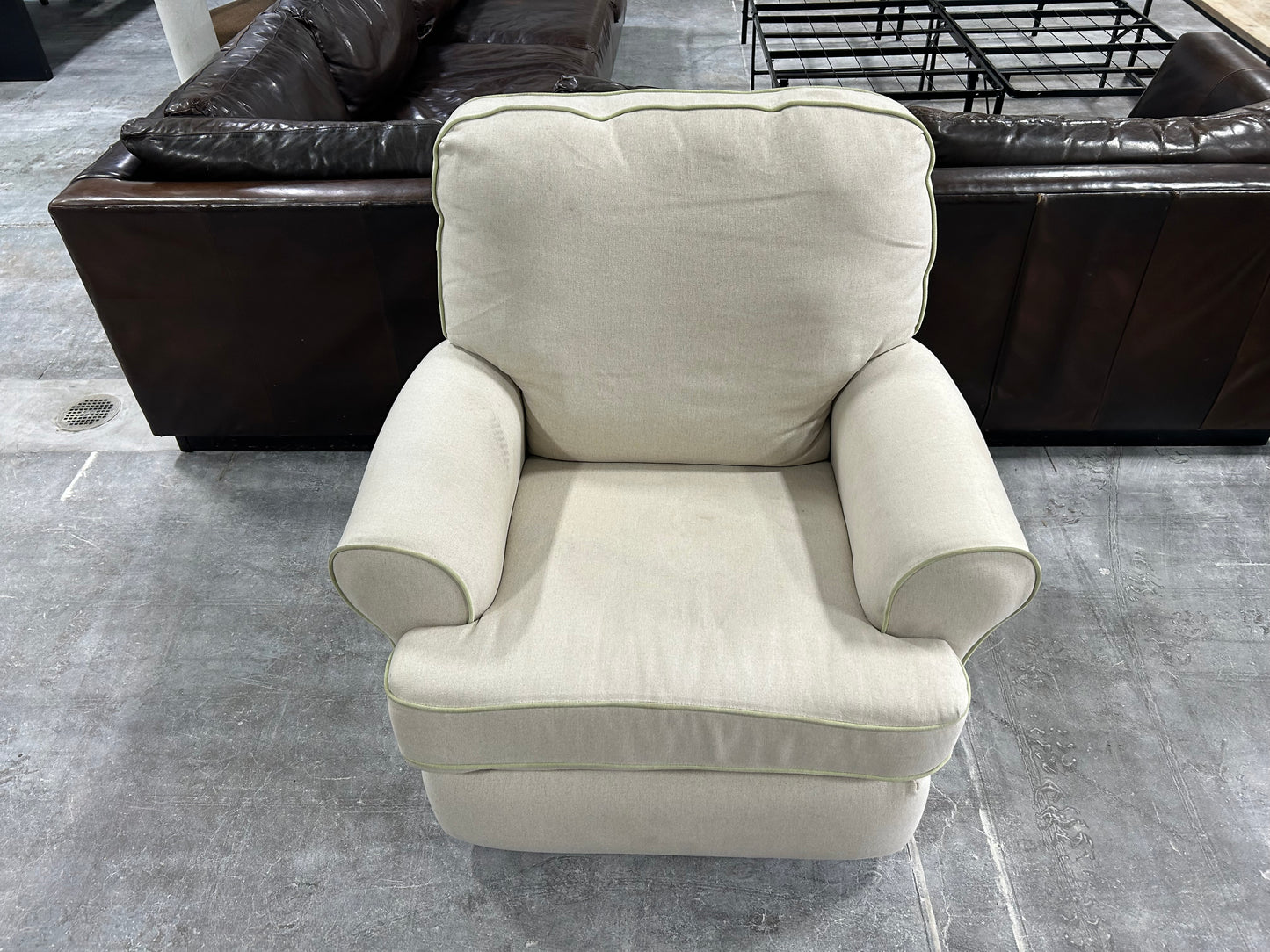 Off-White Glider Chair
