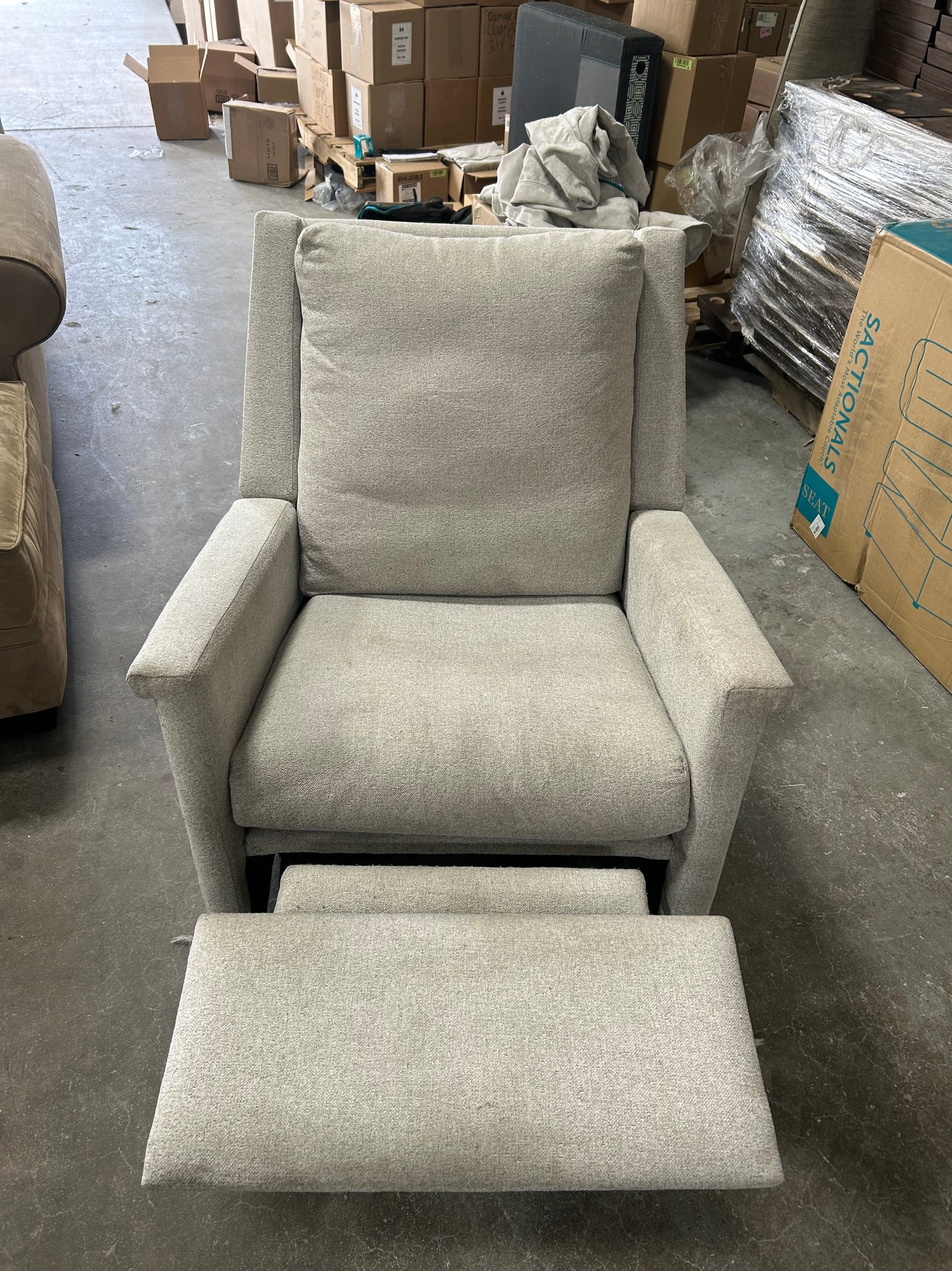 Pottery Barn Swivel Glider Recliner