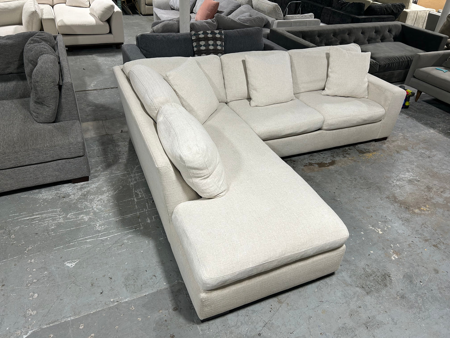 Z Galleria 2-Pc Del Mar Chaise Sectional