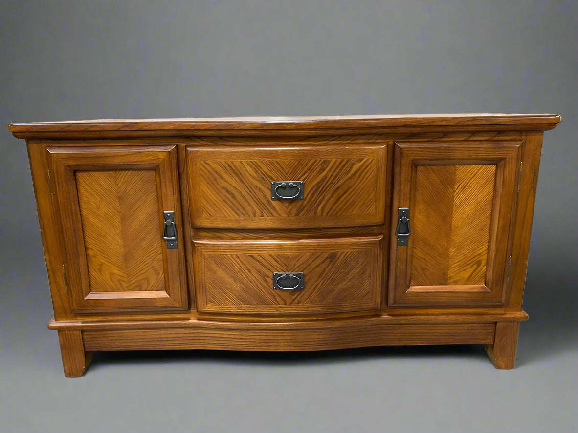 50” Oak Wood TV Stand