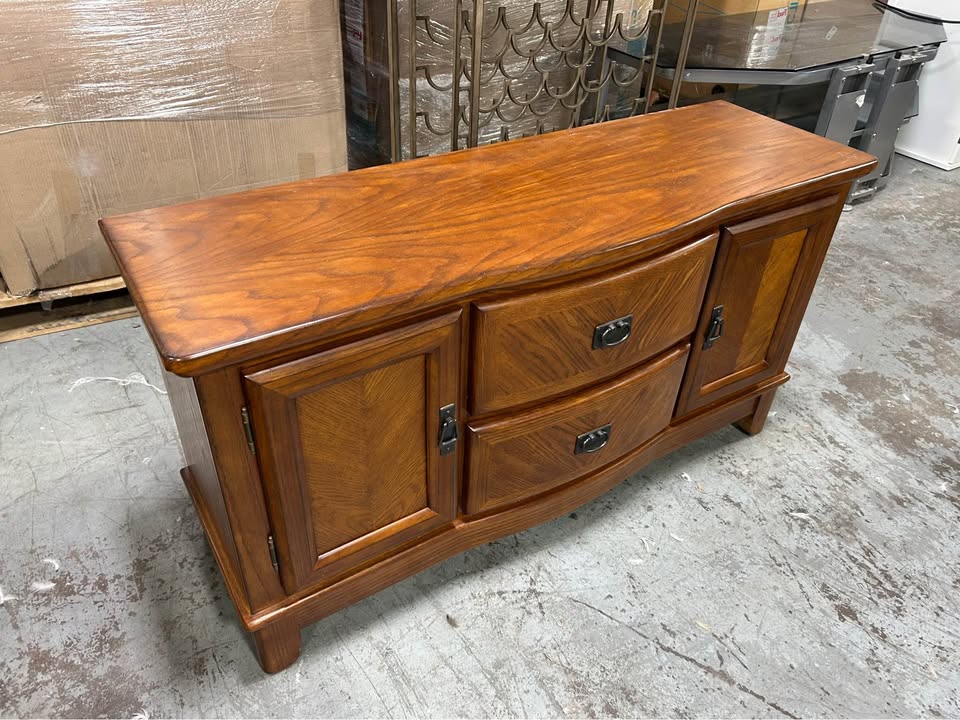 50” Oak Wood TV Stand
