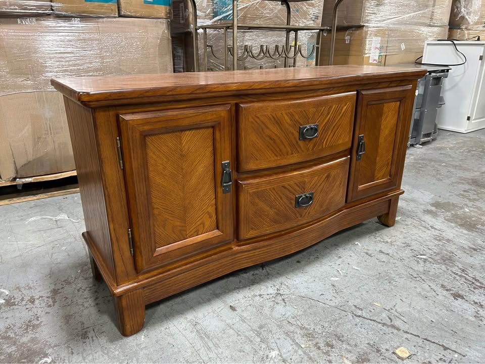50” Oak Wood TV Stand