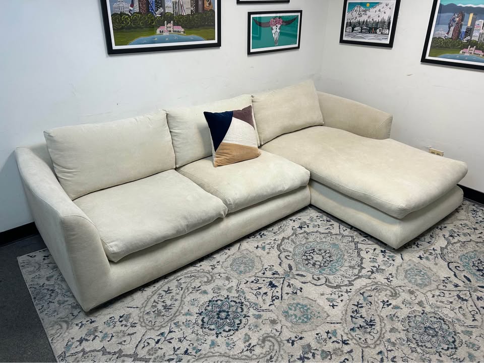 Off-White Mario Capasa Feathers Collection Sectional