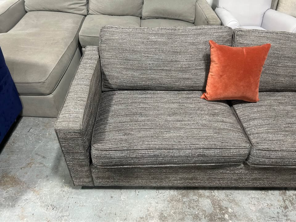 Arahus Charcoal 86'' Filmore Sofa