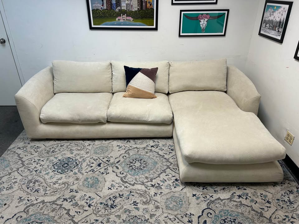 Off-White Mario Capasa Feathers Collection Sectional