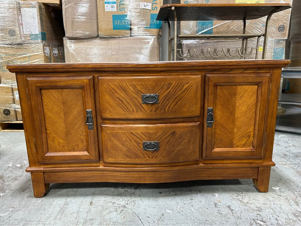 50” Oak Wood TV Stand