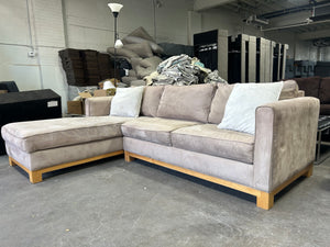 Jonathan Louis 2-Pc Beige Chaise Sectional