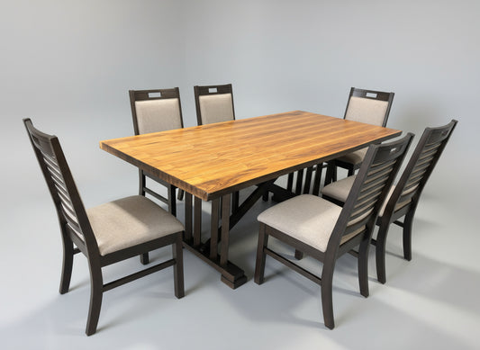Urban Styles Furniture 7-Pc Wooden Dining Set