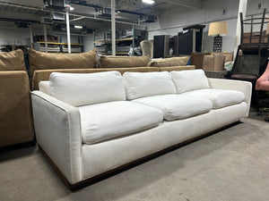 Milo Baughman White MCM Sofa