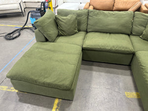 Joybird Bryant 5-Pc Modular Sectional (Faithful Olive)