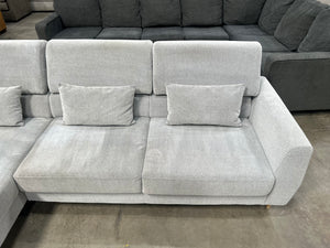 IKEA Light Gray Chaise Sectional