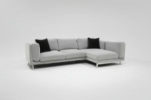Light Gray IKEA Chaise Sectional