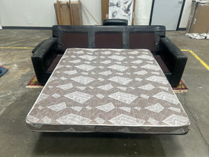 Black Leather Sleeper Sofa