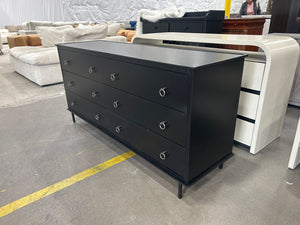 *Brand-New* Moe’s Home Reagan Black 6 Drawer Dresser