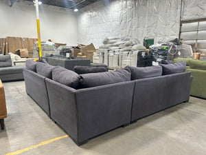 Room & Board 3-Pc Metro L-Shaped Sectional